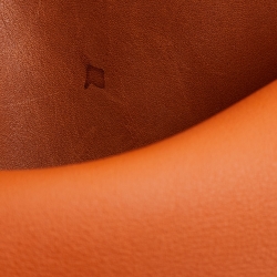 Pre Owned Hermes Fauve Barenia Leather Halzan 31 Bag