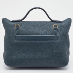 Pre Owned Hermes Vert Cypress Togo and Swift Leather Gold Finish 24/24 29 Bag