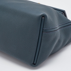 Pre Owned Hermes Vert Cypress Togo and Swift Leather Gold Finish 24/24 29 Bag