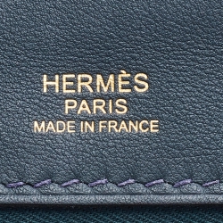 Pre Owned Hermes Vert Cypress Togo and Swift Leather Gold Finish 24/24 29 Bag