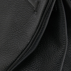 مملوكة مسبقًا Hermes Black Togo Leather Palladium Finish Birkin 40 Bag