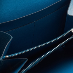 Pre Owned Hermes Tadelakt Izmir Leather Constance Compact Wallet