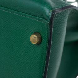 Hermes Vintage Emerald Green Kelly 36
