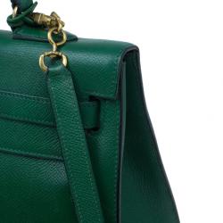 Hermes Vintage Emerald Green Kelly 36