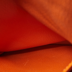 Hermès Orange Togo Leather Gold Finish Kelly Retourne 35 Bag