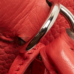 Hermès Rose Jaipur Taurillion Clemence Leather Palladium Finish Kelly Retourne 35 Bag