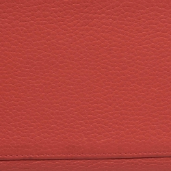 Hermès Rose Jaipur Taurillion Clemence Leather Palladium Finish Kelly Retourne 35 Bag