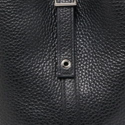 Pre Owned Hermes Black Taurillon Clemence Leather Picotin Lock 18 Bag