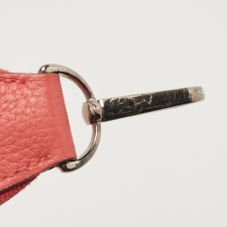 Pre Owned Hermès Rose Jaipur Taurillon Clemence Leather Evelyne III GM Bag