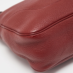 Pre Owned Hermes Rouge H Taurillon Clemence Trim Bag