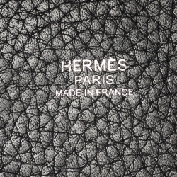 Pre Owned Hermes Black Taurillon Clemence Leather Picotin Lock 18 Bag