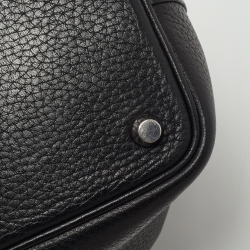 Pre Owned Hermes Black Taurillon Clemence Leather Picotin Lock 18 Bag