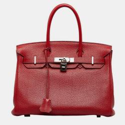 Hermes Clemence Leather Massai PM Bag (SHF-20215) – LuxeDH