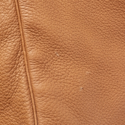 Hermes Gold Togo Leather Palladium Finish Birkin 50 Bag