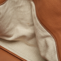 Hermes Gold Togo Leather Palladium Finish Birkin 50 Bag