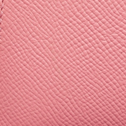 Pre Owned Hermes Rose Confetti Epsom Leather Palladium Finish Kelly Sellier 32 Bag