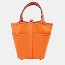 Pre Owned Hermes Cargo Lock Picotin 18 handbag