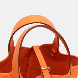 Pre Owned Hermes Cargo Lock Picotin 18 handbag