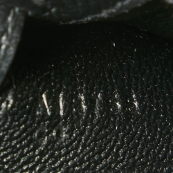 Hermes Noir Epsom Leather Gold Finish Kelly Sellier 25 Bag