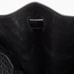 Hermes Black Crocodile Gold Finish Birkin 40 Bag