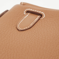 مملوكة مسبقًا حقيبة هيرمس كيلي ريتورن 82 جلد توغو أزرق إكسسوار ذهبي اللون