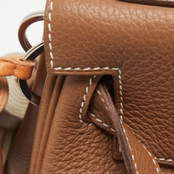 مملوكة مسبقًا حقيبة هيرمس كيلي ريتورن 82 جلد توغو أزرق إكسسوار ذهبي اللون