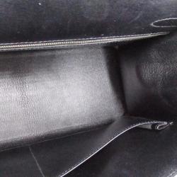 Pre Owned Hermes Black Box Calf Kelly Sellier 32