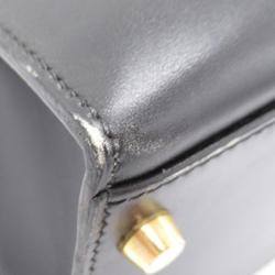 Pre Owned Hermes Black Box Calf Kelly Sellier 32