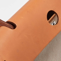 مملوكة مسبقًا Hermes Naturel Vache Hunter Leather and Toile Canvas Herbag Zip 31 Bag