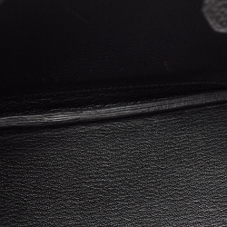 Hermes Black Togo Leather Palladium Finish Birkin 25 Bag