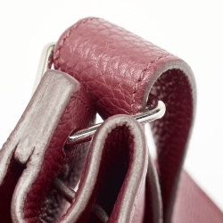 Pre Owned Hermès Rouge Grenat Togo Leather So Kelly 22 Bag