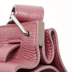 Pre Owned Hermès Rouge Grenat Togo Leather So Kelly 22 Bag