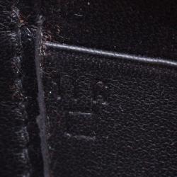 Pre Owned Hermes Black Box Calf Leather Gold Hardware Constance 29 Bag