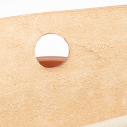 Pre Owned حقيبة هيرمس هيرباغ زيب 31 كانفاس إتش/إبيين وجلد أحمر 