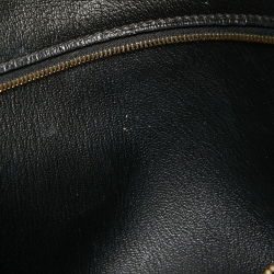 Hermes Noir Togo Leather Gold Finish Birkin 35 Bag