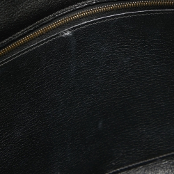 Hermes Noir Togo Leather Gold Finish Birkin 35 Bag