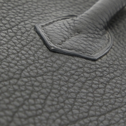 Hermes Noir Togo Leather Gold Finish Birkin 35 Bag