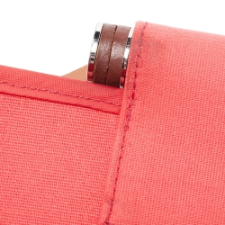 Hermes Rose Candy Toile Canvas Cabag Elan Tote