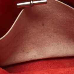 Pre Owned Hermes Rouge Vif Epsom Leather Vespa PM Bag