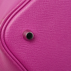 Pre Owned Hermes Magnolia/Bleu Saphir/Craie Epsom Leather Picotin Lock Tressage Bag