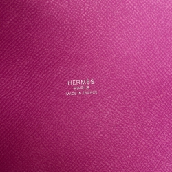 Pre Owned Hermes Magnolia/Bleu Saphir/Craie Epsom Leather Picotin Lock Tressage Bag