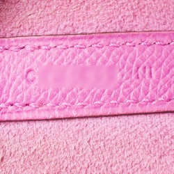 Pre Owned Hermes Magnolia/Bleu Saphir/Craie Epsom Leather Picotin Lock Tressage Bag