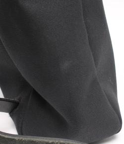 Hermes Black Canvas and Leather 2-in-1 Herbag Backpack