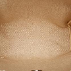 Pre Owned   Hermes White Herbag Canvas Backpack