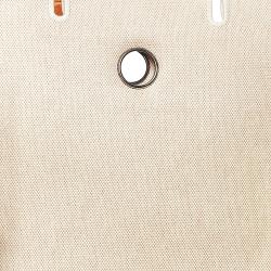 Pre Owned   Hermes White Herbag Canvas Backpack