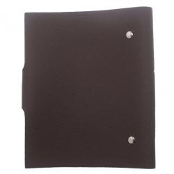 Pre Owned Hermes Grey Leather Agenda Cover