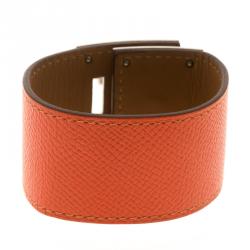 Pre Owned Hermes White Mother of Pearl Stainless Steel and Diamond Kelly Women's Wristwatch 20 mm