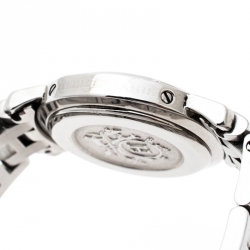 Pre Owned Hermes Pink Stainless Steel Clipper CL4.210 Women's Wristwatch 24MM