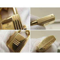 Pre Owned Hermes Gold Gold Plated and Leather Kelly Watch Quartz Women's Wristwatch 20MM
