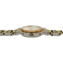 Hermes Gold and Stainless Steel Clipper Quartz Cl 3.240 Analog Women's Wristwatch 24MM